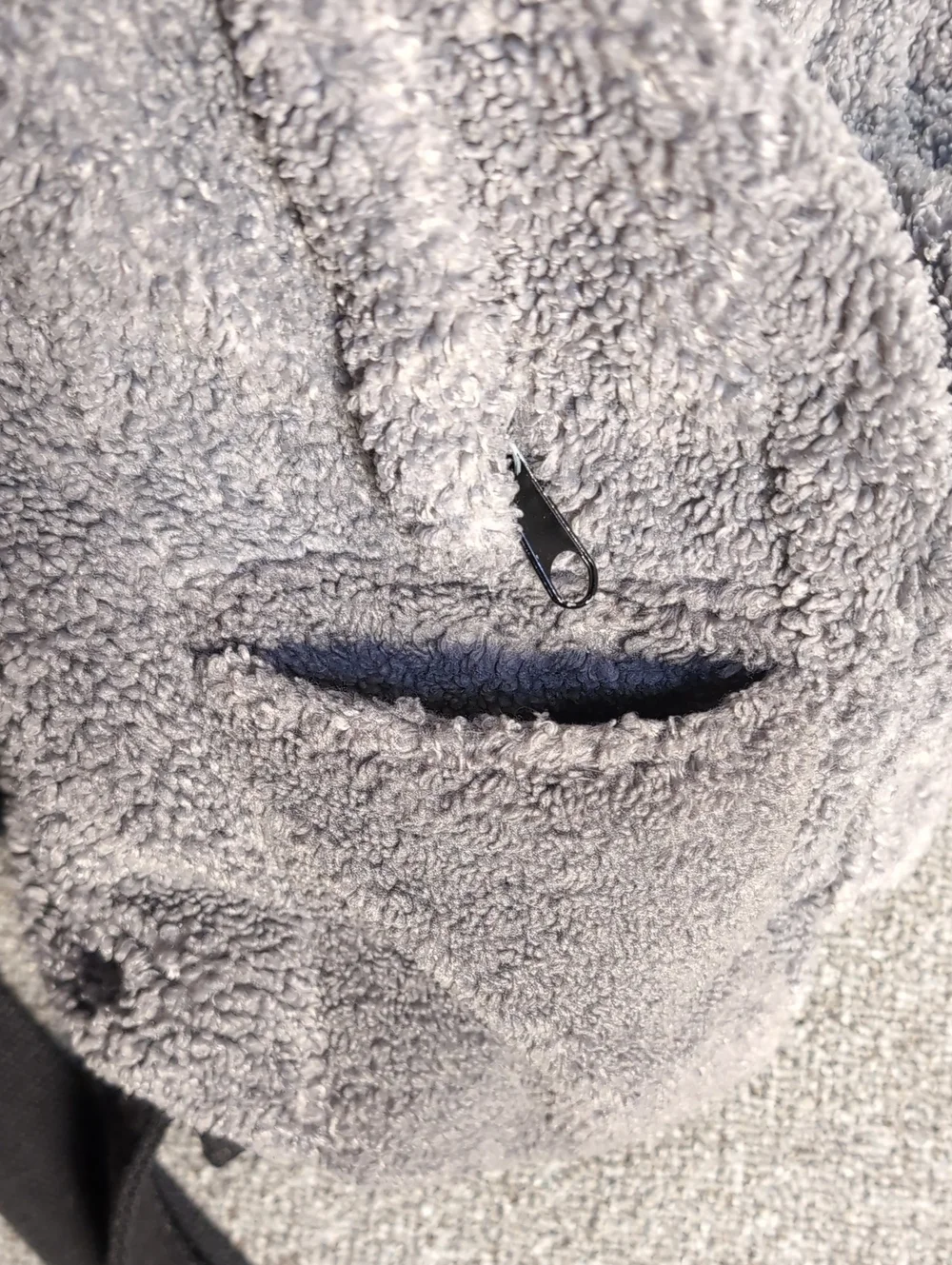 Urban Outritters Teddy Fleece Backback In Gray